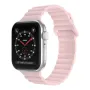 Силиконова каишка bSmart Ocean с магнитно закопчаване, за часовник Apple iWatch 42/44/45/46/49mm, Бл, снимка 1