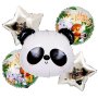 Комплект Балони "Панда" /5 броя/, снимка 1 - Декорация за дома - 41829943