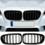 Бъбреци с двойни ребра тип M5 черен лак за BMW, снимка 2