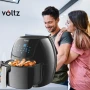 Промоция - Фритюрник AirFryer Voltz OV51980F 1800W, 7.7L, 2 години гаранция, снимка 9