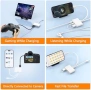 Нов USB C Lightning 3 в 1 Адаптер OTG USB 3.5мм Аудио Бързо Зареждане, снимка 8