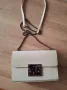 Чанта екрю естествена кожа , снимка 1