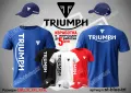 Triumph тениска и шапка st-black-tri, снимка 2