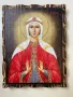 Икона върху застарено дърво, снимка 8