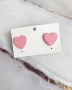 Обеци LFS Sweet Hearts Pink 9949  , снимка 3