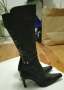 Дамски ботуши от естествена кожа, номер 38, неизползвани!, снимка 2