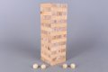 Игра с дървени блокчета за вадене - Дженга, снимка 1
