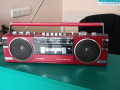 Продавам mini boombox Fisher ph 845 L red , снимка 1 - Радиокасетофони, транзистори - 44841229