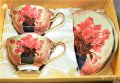 Луксозни  чаши за кафе и чай от изящен костен порцелан, снимка 12