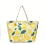 Плажна чанта с лимони, снимка 1
