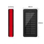 Power Bank за телефони UKC 8058 Solar Charger 60000 mAh със соларен панел 4 USB 3 адаптера, снимка 4