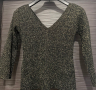 Блестяща блуза на Zara , снимка 1 - Блузи с дълъг ръкав и пуловери - 44523633