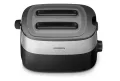 Тостер, Philips, Daily Collection HD2517/90, 830 W, черен/сребрист, снимка 2