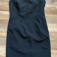 Класическа черна рокля, снимка 2 - Рокли - 33924481