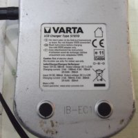 Зарядно "Varta LCD" за AA и AAA 57070 работещо, снимка 4 - Друга електроника - 42692605