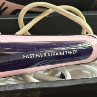 Eлектрическа четка за изправяне на коса HQT-906 FAST HAIR STRAIGHTENER, снимка 5 - Друга електроника - 40914753