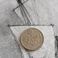 Монета - Великобритания - 6 пенса | 1963г., снимка 1 - Нумизматика и бонистика - 41670500