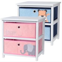 Красив шкаф за детска стая с чекмеджета на марката Home Styling Collection, снимка 3 - Мебели за детската стая - 42351538