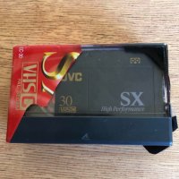 JVC SX 30 SX30 VHS-C Компактна Видеокасета  нова, снимка 1 - Чанти, стативи, аксесоари - 38804639