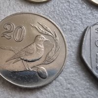 Монети . Кипър .1,2,5, 10 ,20 и 50 цента. 6 бройки., снимка 6 - Нумизматика и бонистика - 42425286