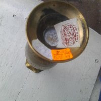 Месингова индийска вазичка, снимка 2 - Други ценни предмети - 42403249