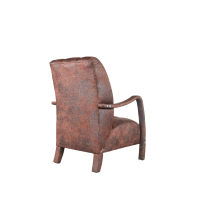 Кресло, Prestige, Кафяв, снимка 3 - Дивани и мека мебел - 44711676