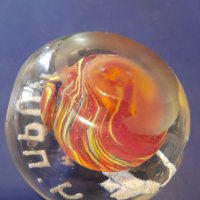 Стара стъклена топка-Преспаие , снимка 2 - Колекции - 34797816