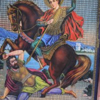 Голяма Икона на Свети Димитър , снимка 2 - Икони - 38625858
