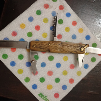 Френски джобен нож., снимка 6 - Ножове - 44701161