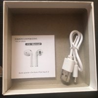 Безжични слушалки тип Airpods i12, снимка 3 - Слушалки, hands-free - 41409638