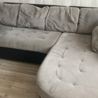 Разтегателен диван с лежанка, ракла и механизъм, снимка 1 - Дивани и мека мебел - 44824827