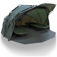 Палатка шаранджийска NGT Fortress Bivvy Deluxe XL 2 Man, снимка 1 - Палатки - 40121127