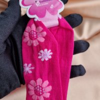 Бебешка цикламена лента за глава с щампа на розови и бели цветя , снимка 4 - Други - 39299380