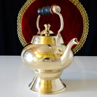 Бронзов чайник,кана,Лампа на Аладин. , снимка 2 - Антикварни и старинни предмети - 39971756