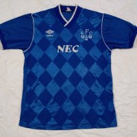 Евъртън Англия 1986/87 оригинална футболна тениска Umbro фланелка, снимка 1 - Футбол - 41394465