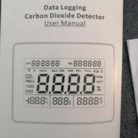Детектор за въглероден диоксид Datalogger , снимка 14 - Друга електроника - 41183052