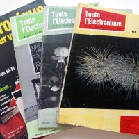 Стари Френски списания "Toute L'Electronique" 1964,1966г., снимка 1 - Списания и комикси - 41223637
