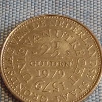 Две монети 2 1/2 гулдена 1979г. / 5 рупии 2010г. Сейшелските острови 31722, снимка 3 - Нумизматика и бонистика - 44491863