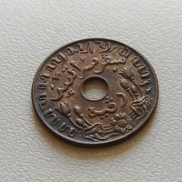 1 цент 1942 Р - Нидерландска индия - №2, снимка 2 - Нумизматика и бонистика - 41337211