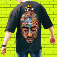 Мъжки тениски | Oversize | Тениска | Овърсайз | 2pac | streetwear, снимка 2 - Тениски - 44785266