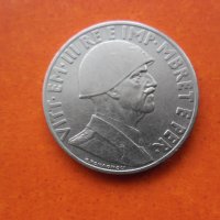 1 лек 1939 г. монета Албания, снимка 1 - Нумизматика и бонистика - 40744208