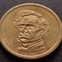 Възпоменателна монета FRANKLIN PIERCE 14 президент на САЩ (1853-1857) за КОЛЕКЦИЯ 38081, снимка 1 - Нумизматика и бонистика - 40764487