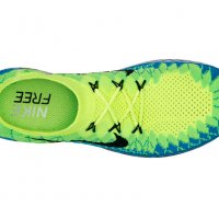 маратонки  Nike Free 3.0 Flyknit 'Volt' номер 45.5-46, снимка 5 - Маратонки - 40186571