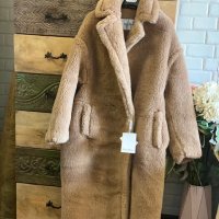Палто камилска вълна+кашмир* teddy bear max mara Icon coat, снимка 15 - Палта, манта - 42365963