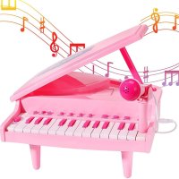 Детско музикално пиано с микрофон , снимка 2 - Музикални играчки - 42418258
