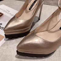 Уникални обувки, снимка 2 - Дамски обувки на ток - 41314341