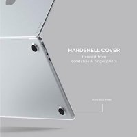 Нов Прозрачен твърд калъф за MacBook Air (M2, 2022) Подарък, снимка 4 - Фолия, протектори - 42309894