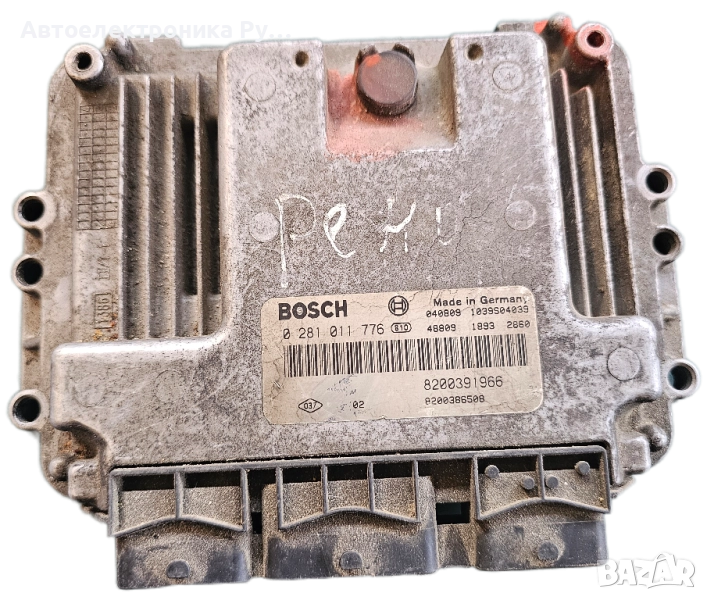 компютър RENAULT MEGANE SCENIC 1.9 DCI BOSCH 0 281 011 776, 8200391966, 8200386508, 1039S04039, снимка 1