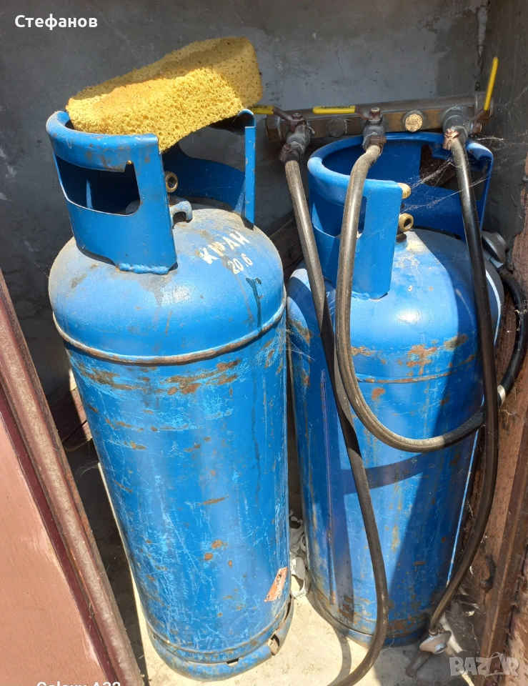 Бутилки за газ, снимка 1