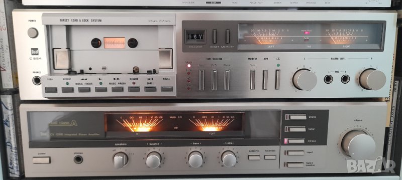 Сет Дек Dual C 824 3 Head Усилвател Dual CV 1260, снимка 1